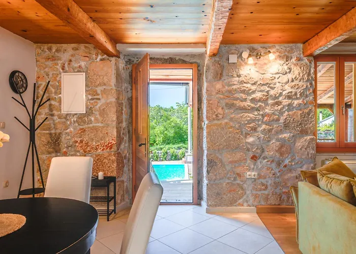 Dora - Family House With Saltwater Pool In Gostinjac, Krk Island Villa